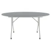 Correll Folding Tables<Folding Table, 62" Dia., Gray (CF60TF-15)