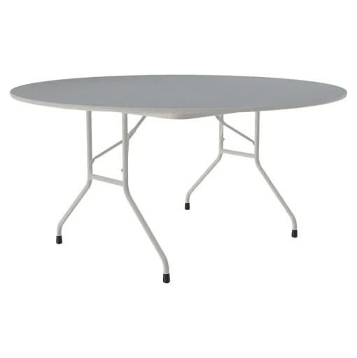 Correll Folding Tables<Folding Table, 62" Dia., Gray (CF60TF-15)