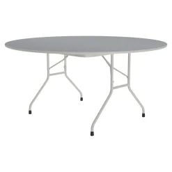 Correll Folding Tables<Folding Table, 62" Dia., Gray (CF60TF-15)