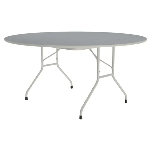 Correll Folding Tables<Folding Table, 62" Dia., Gray (CF60TF-15)