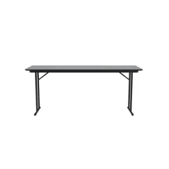 Correll Folding Tables<Folding Table, 60" x 24", Gray Granite/Dove Gray (ST2460TF-15)