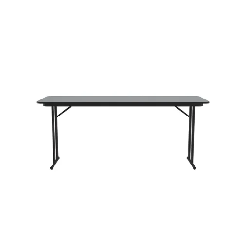 Correll Folding Tables<Folding Table, 60" x 24", Gray Granite/Dove Gray (ST2460TF-15)