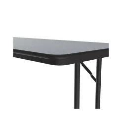 Correll Folding Tables<Folding Table, 60" x 24", Gray Granite/Dove Gray (ST2460TF-15)