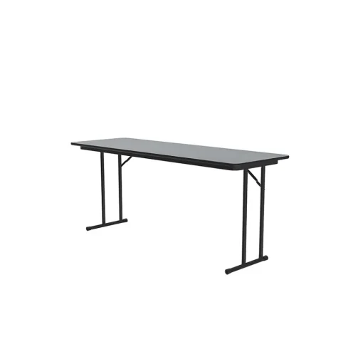 Correll Folding Tables<Folding Table, 60" x 24", Gray Granite/Dove Gray (ST2460TF-15)
