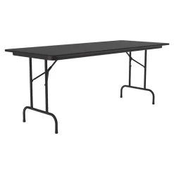 Correll Folding Tables<Folding Table, 60" x 30", Black (CF3060TF-07)