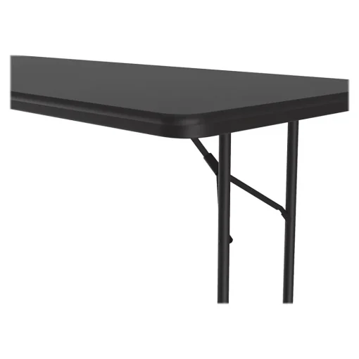 Correll Folding Tables<Folding Table, 60" x 30", Black (CF3060TF-07)