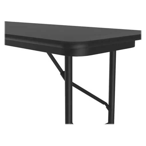 Correll Folding Tables<Folding Table, 72" x 18", Black (CF1872TF-07)