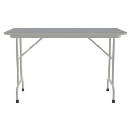 Correll Folding Tables<Folding Table, 48" x 24", Gray (CF2448TF-15)