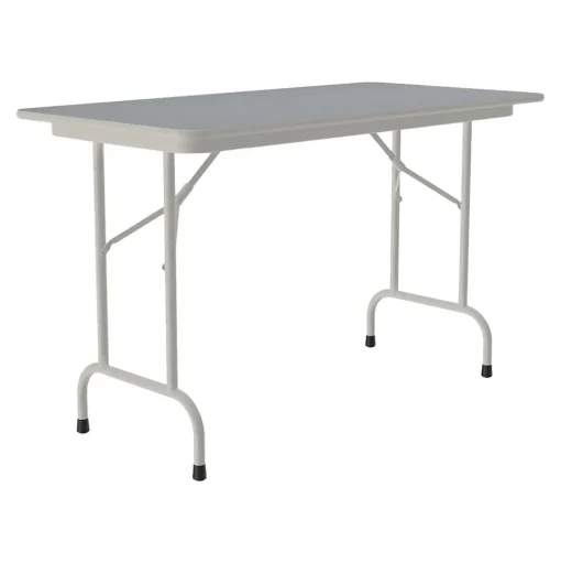 Correll Folding Tables<Folding Table, 48" x 24", Gray (CF2448TF-15)