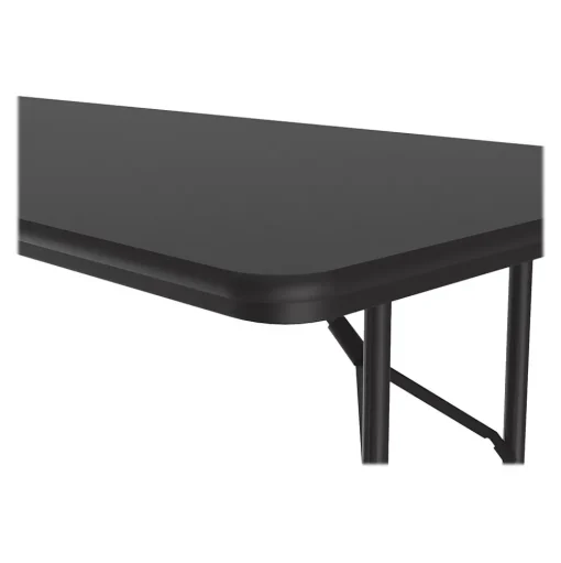 Correll Folding Tables<Folding Table, 96" x 30", Black (CFA3096TF-07)