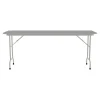 Correll Folding Tables<Folding Table, 72" x 24", Gray (CF2472TF-15)