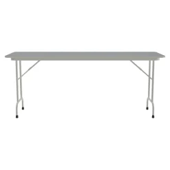 Correll Folding Tables<Folding Table, 72" x 24", Gray (CF2472TF-15)
