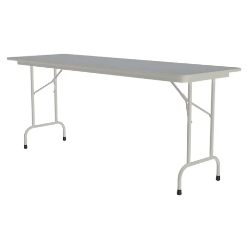 Correll Folding Tables<Folding Table, 72" x 24", Gray (CF2472TF-15)