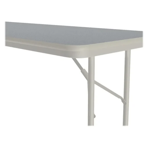 Correll Folding Tables<Folding Table, 72" x 24", Gray (CF2472TF-15)