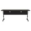 Correll Folding Tables<Folding Table, 60" x 24", Walnut (FT2460TF-01)