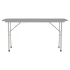 Correll Folding Tables<Folding Table, 72" x 18", Gray (CF1872TF-15)