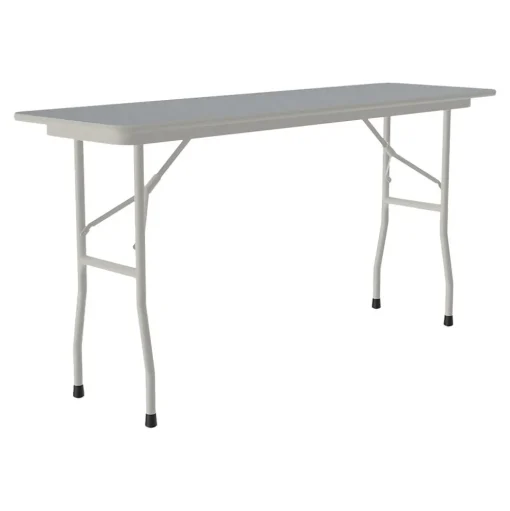 Correll Folding Tables<Folding Table, 72" x 18", Gray (CF1872TF-15)