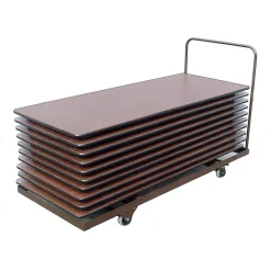 Correll Folding Tables<Folding Table Truck in Brown (T3072A)