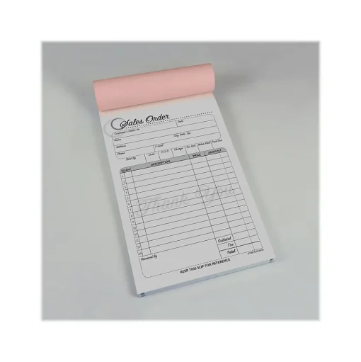 Cosco Business Forms<Artistic 3-Part Carbonless Sales Orders, 4.25" x 7.25", 50 Sets/Book (074016)