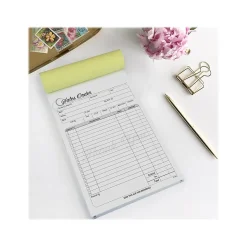 Cosco Business Forms<Artistic 2-Part Carbonless Sales Orders, 5.5" x 8.5", 50 Sets/Book (074012)