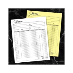 Cosco Business Forms<Artistic 2-Part Carbonless Invoices, 8.5" x 11", 50 Sets/Book (074003)