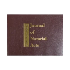 Cosco Accounting & Record Journals<Notary Journal, 8 X 11