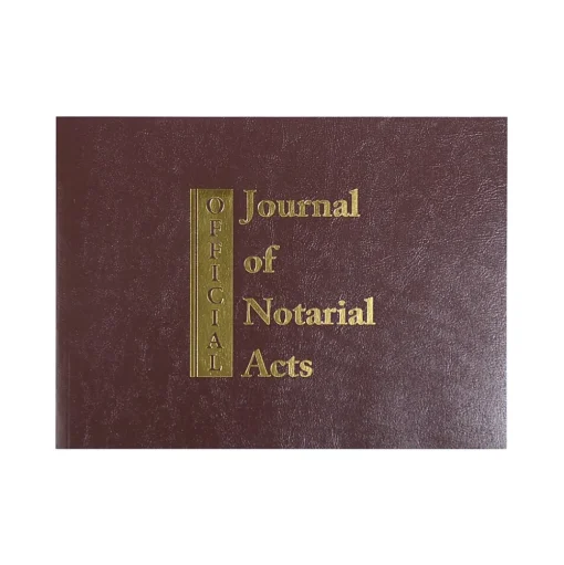 Cosco Accounting & Record Journals<Notary Journal, 8 X 11