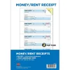 Cosco Business Forms<2-Part Carbonless Receipts, 7.63" x 11", 200 Sets/Book (074037PK2)