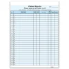 Cosco Medical Forms<Patient Confidential Sign-In Forms, 3-Part, 125 Forms/Pack (074039)