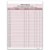 Cosco Medical Forms<Patient Confidential Sign-In Forms, 3-Part, 125 Forms/Pack (074041)