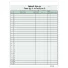 Cosco Medical Forms<Privacy Sign-In Sheets, 3-Part, 125 Forms/Pack (074040)