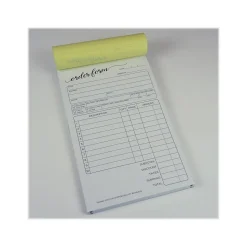 Cosco Business Forms<Script 2-Part Carbonless Work Orders, 5.5" x 8.5", 50 Sets/Book (074000)