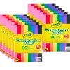 Crayola Construction Paper<® 9" x 12" Construction Paper, Assorted Colors, 96 Sheets Per Pack, 12 Packs (BIN993000-12)