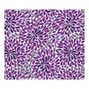 Deflect-O Chair Mats<FashionMat Purple Rain Hard Floor Chair Mat, 35" x 40", Low-Pile, Purple/White (CM3540PR)
