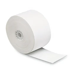 Universal Pos Paper<DN PUSH Single-Ply Thermal Paper Rolls, 1-3/4" x 230 ft, White, 10/Pack