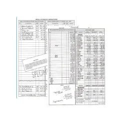 Dome Accounting & Record Journals<Simple Weekly Bookkeeping Record, 8.75" x 11.25", Black (600)