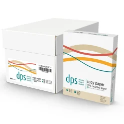 Diversity Products Solutions by Staples Copy Paper<DPS by Staples 8.5" x 11" Copy Paper, 20 lbs., 92 Brightness, 500 Sheets/Ream (DPS08511RCY-CC)
