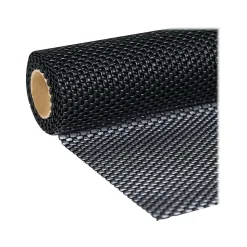 Duck Shelving<Super Grip EasyLiner with Clorox Plastic Shelf Liner, 20", Black (284150)