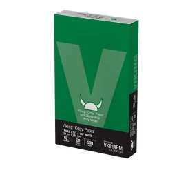 Quill Brand Copy Paper<Dura-Ship Viking 8.5" x 14" Poly Wrap Copy Paper, 20 lbs., 92 Brightness, 500 Sheets/Ream (VK814Ream)
