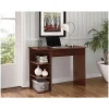 Easy 2 Go Computer Desks<Student 40" W Computer Desk, Dark Wood (WE-OF-0146-CC)