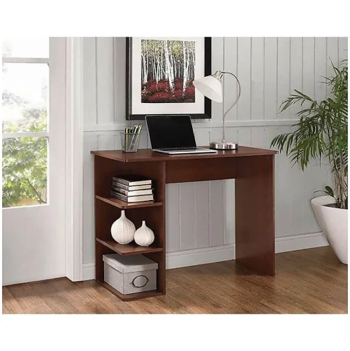 Easy 2 Go Computer Desks<Student 40" W Computer Desk, Dark Wood (WE-OF-0146-CC)