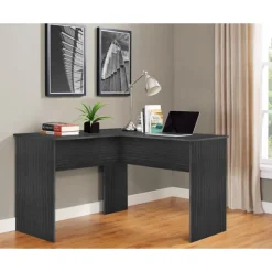 Easy 2 Go Corner Desks<48"W Corner Computer Desk, Gray (WE-OF-0152G)