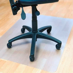 Ecotex Chair Mats<Hard Floor Chair Mat, 36" x 48", Clear Marvec BioPVC (NRCMFLFS0002)