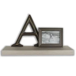 Eden Grove Shelving<Floating Single Wall Shelf, 24"W, Driftwood (0191903)