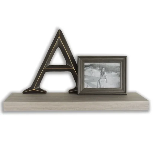 Eden Grove Shelving<Floating Single Wall Shelf, 24"W, Driftwood (0191903)