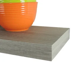 Eden Grove Shelving<Floating Single Wall Shelf, 24"W, Driftwood (0191903)