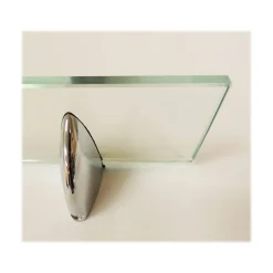 Eden Grove Shelving<Glass Mounted Wall Shelf, 18", Clear (191832)