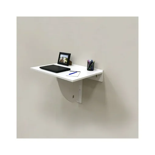 Eden Grove Shelving<MDF Mounted Desk Shelf, 30", White (9502010)