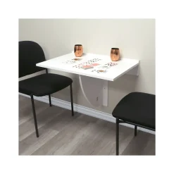 Eden Grove Shelving<MDF Mounted Desk Shelf, 30", White (9502010)