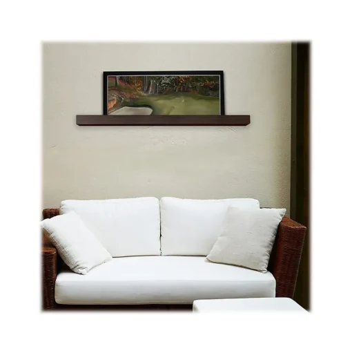 Eden Grove Shelving<MDF Mounted Shelf, 35.88", Espresso (9084650)